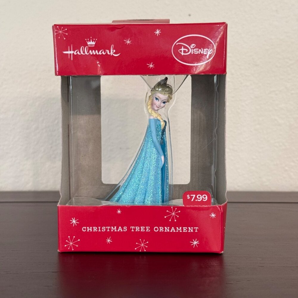 Disney Frozen Elsa Holiday Ornament by Hallmark 2014 NEW